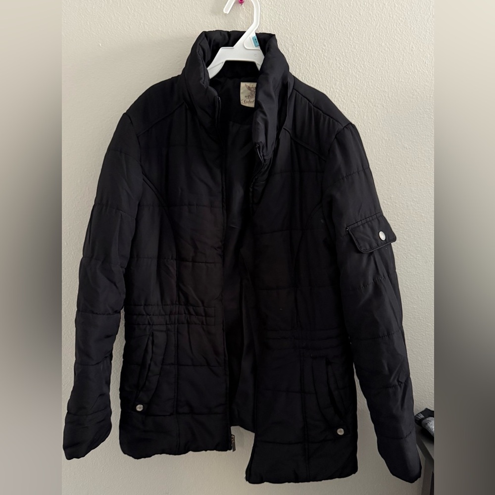Black Quilted Jacket